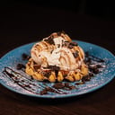 Foto de Waffle de Helado de Caramelo