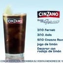 Foto de Cinzano con Fernet..