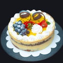 Foto de Torta fría de chocomaracuyá (chesscake)