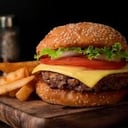 Foto de Hamburguesa tomate mayo