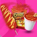 Foto de Corn in the cup with chips.