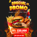 Foto de Combo burger alitas