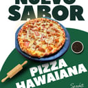Foto de Pizza hawaiana de 6 porciones 