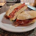 Foto de Chapata de jamón crudo y queso