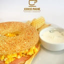 Foto de Bagel de lomito