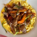 Foto de Fetuccini Filete Saltado a la Huancaina