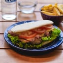 Foto de Sándwich de milanesa completo