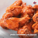 Foto de ORDEN MEDIANA DE ALITAS (ORDENES BAÑADAS EN UNA SOLA SALSA, A PARTIR DE LA ORDEN GRANDE PUEDES ELEGIR 2 SALSAS DISTINTAS)