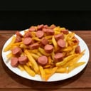 Foto de Salchipapas carne italiano