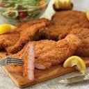 Foto de CAZUELA DE MILANESA CORTADA