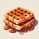Foto de Waffle Dobleron Manjar Nutella
