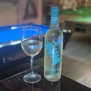 Foto de Copa vino blanco afrutado - sweet White wine glass