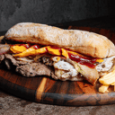 Foto de Lomito con Jamón, Muzarella y Panceta