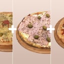 Foto de PROMO # 13 - 1 Muzzarella + 1 Jamón + 1 Calabresa