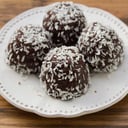 Foto de Panellets de chocolate blanco