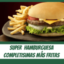 Foto de Hamburguesa completa C/ fritas 