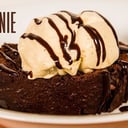 Foto de Brownie con helado