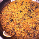 Foto de Paella de verduras.