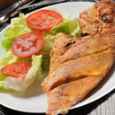 Foto de pescado frito