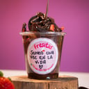 Foto de FRESAS SOLO CON CHOCOLATE Vaso 7 onzas