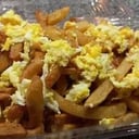 Foto de Papas con huevo revuelto