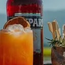 Foto de Campari con jugo naranja
