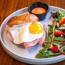 Foto de Bagel de jamón de pavo