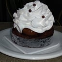 Foto de BROWNIE con merengue y dulce de leche