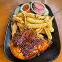 Foto de 1/4 Pollo a la Brasa +Papa + Ensalada + Cremas