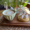 Foto de Café con leche + torta