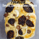 Foto de Tómates Secos, Cebolla Amarilla, Aceitunas Negras y Romero