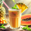 Foto de PAPAYA + PIÑA + NARANJA