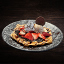 Foto de Waffle oreo manjar