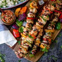 Foto de BROCHETA DE POLLO