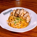 Foto de Alfredo con pollo