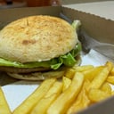 Foto de Hamburguesa con papas 