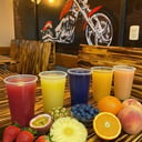 Foto de Vasos grandes de jugo