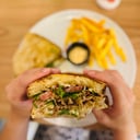 Foto de Sándwich ropa vieja