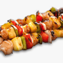 Foto de BROCHETAS DE CARNE DE RES Y POLLO