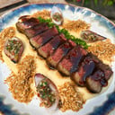 Foto de Picanha na Brasa com Aligot