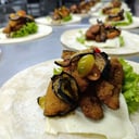 Foto de Wrap Oriental (Incluye papas chips) 