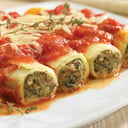 Foto de Canelones de carne y verdura