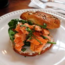 Foto de Bagel de salmón