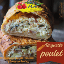 Foto de BAGUETTE DE POLLO ( ROULEAUT POULET)