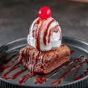 Foto de Brownie con helado