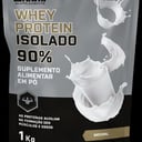 Foto de (TOP) Aislado de proteína de suero (1 kg) - Suplementos para el crecimiento Sabores: chocolate, fresa, natural