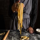 Foto de Fettuccini Con Salsa A Elección