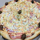 Foto de Grande de palmitos, jamón y huevo 