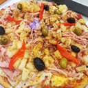 Foto de pizza tropical