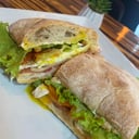 Foto de Ciabatta de jamón y queso